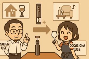 電動と手動ワインオープナーの選び方