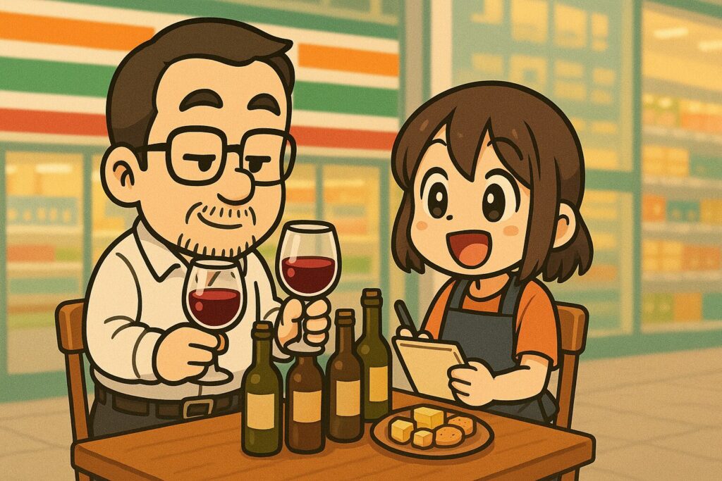 セブンイレブンPBワイン