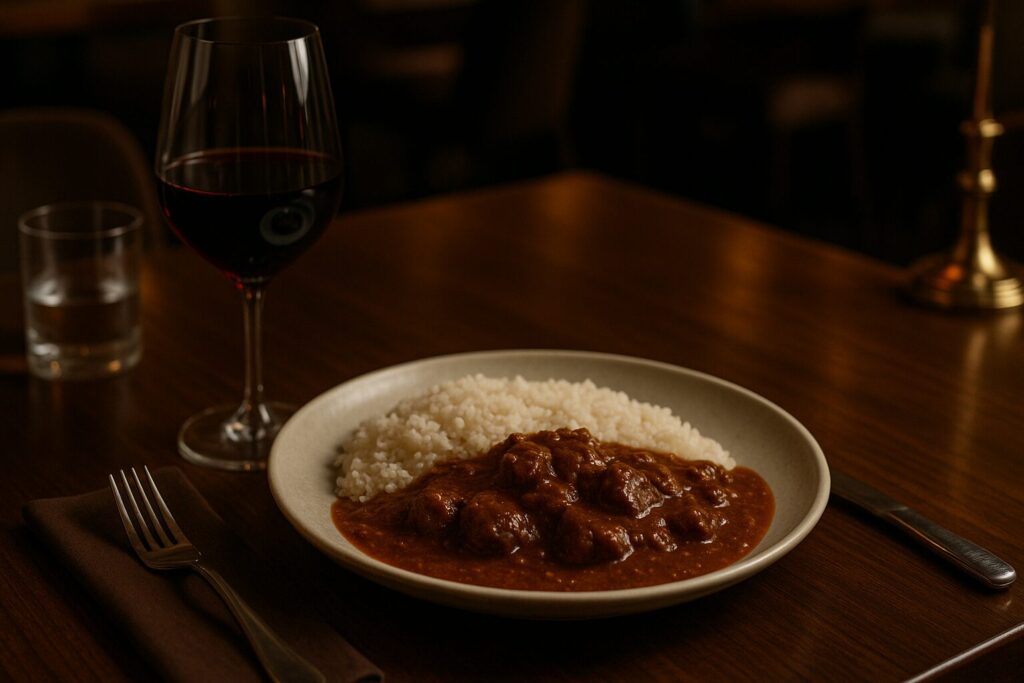カレーとワインのペアリング実験