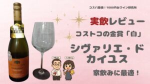 【実飲レビュー】コストコの金賞白「シュヴァリエ・ド・カイユス」は本当に当たり?味とコスパを徹底検証