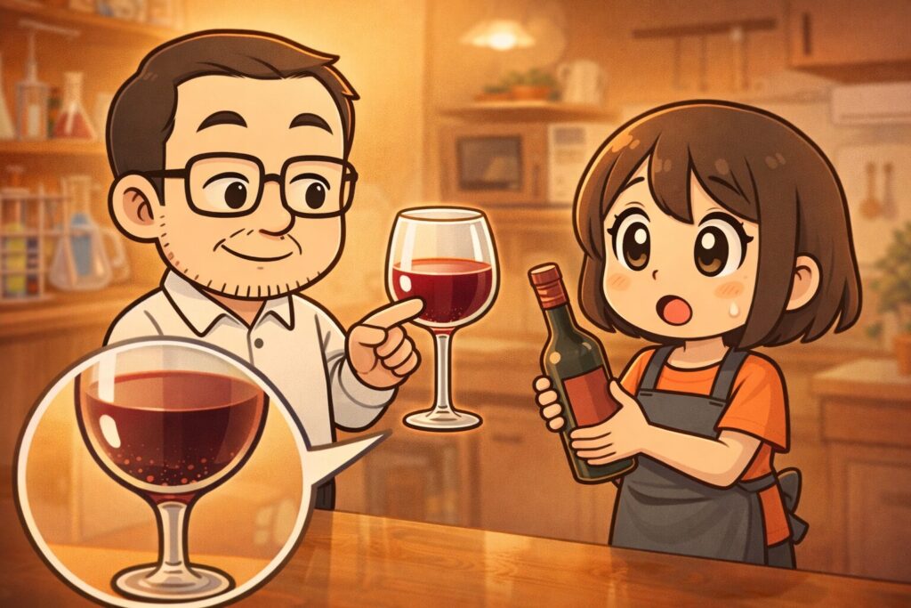 1000円台ワインが粉っぽい理由